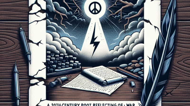 Ungaretti come testimone degli orrori della guerra: L'orrore genera solo brevi momenti di pace, poiché è un male che ci costringe a toccare il fondo e paradossalmente suscita il desiderio di qualcosa di migliore.