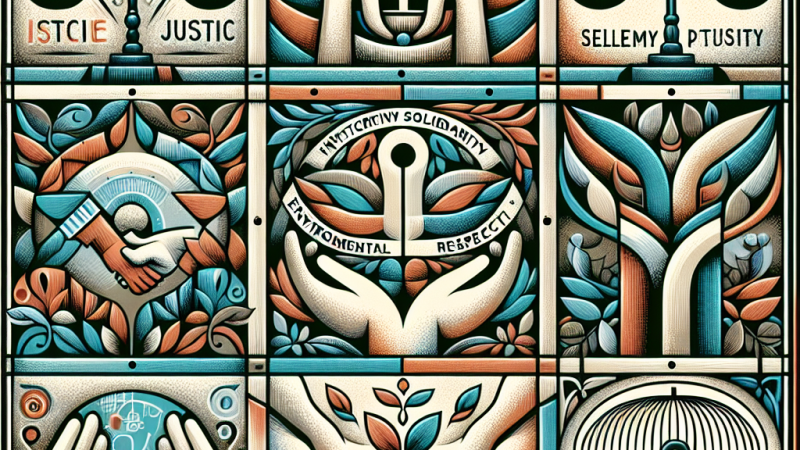 Valori etici necessari per regolare la condotta dell'individuo e della società nell'epoca attuale