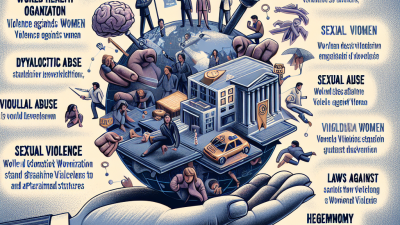 Violenza di genere: il ruolo dell'uomo nella violenza contro le donne, violenza fisica, violenza psicologica, violenza domestica, violenza sessuale e stalking. OMS sulla violenza sulle donne, leggi contro la violenza sulle donne, egemonia