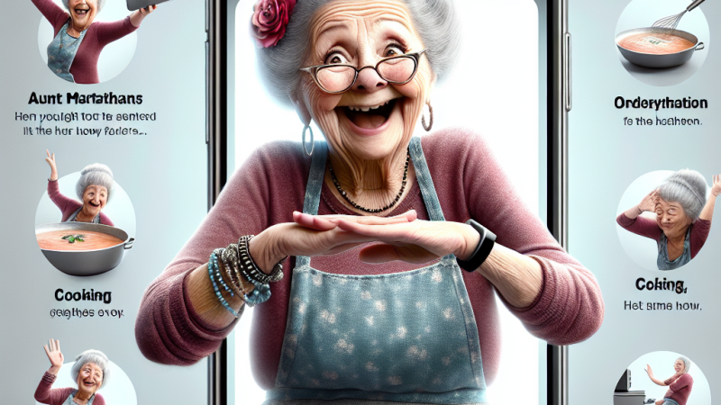 Zia Marta, la Regina delle Gaffe